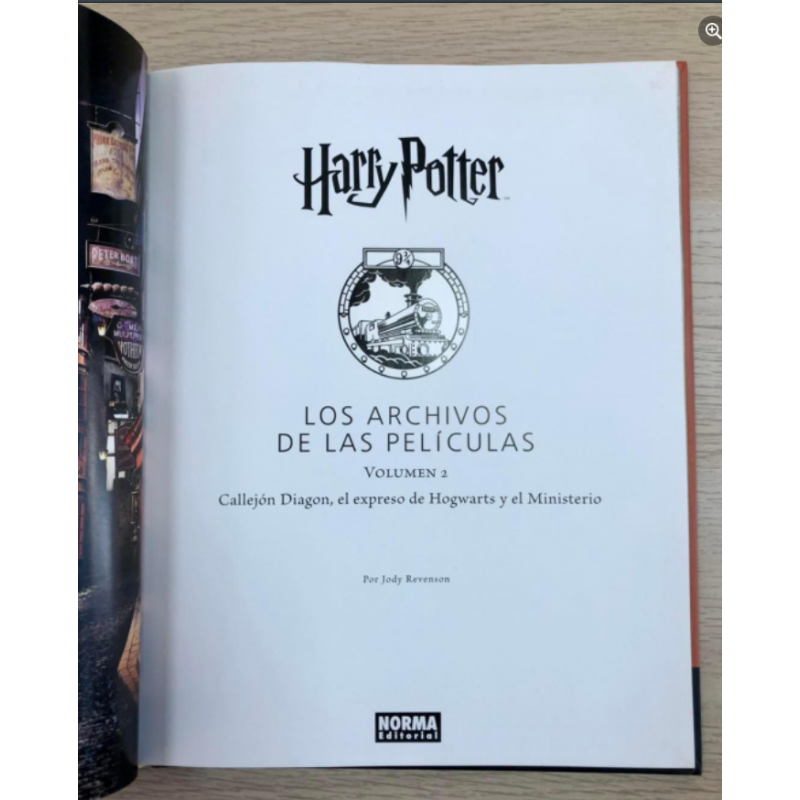 Libro Harry Potter los archivos de las películas