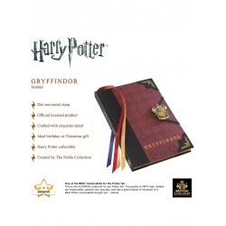 Harry Potter diario de Gryffindor de lujo