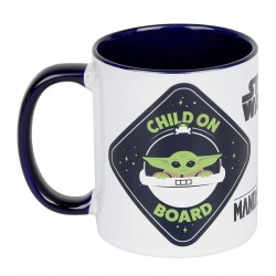 Taza oficial Mandalorian Baby Yoda