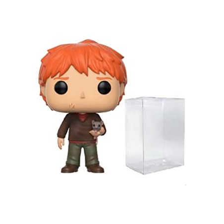 copy of Funko Ron Weasley & Scabbers con funda protectora 44-HP