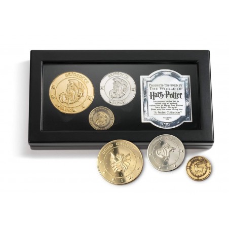 Harry Potter Réplica oficial Set de monedas de Gringotts