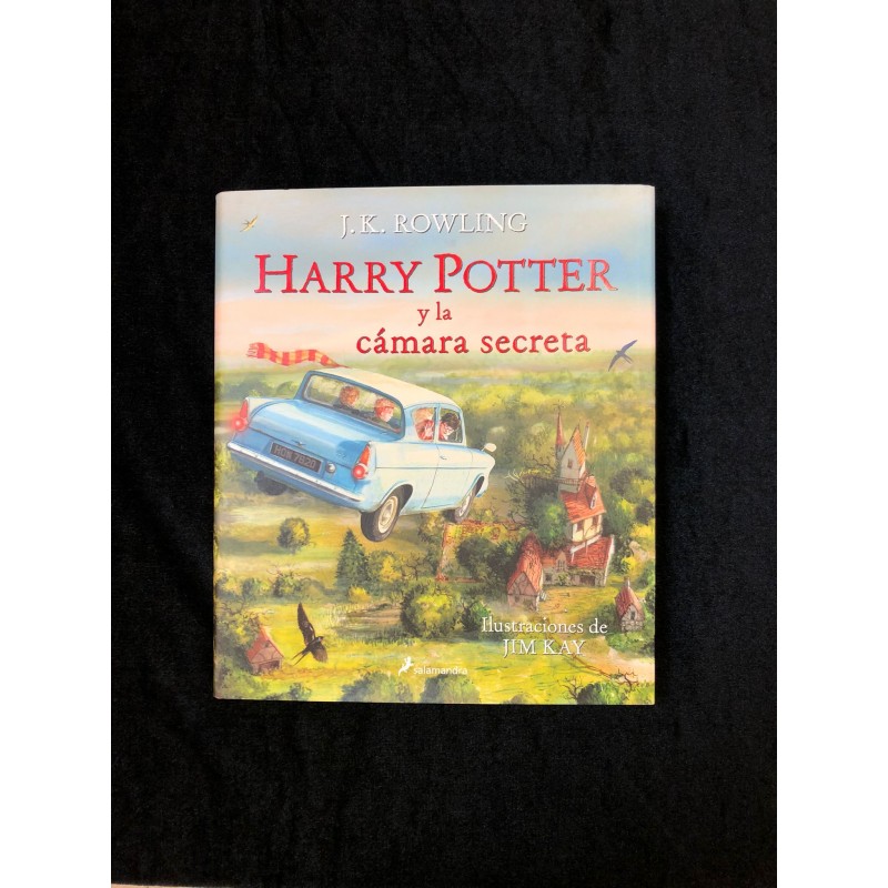 Harry Potter y La cámara secreta edición ilustrada tapa dura
