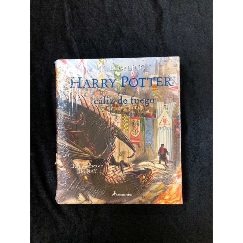 Harry Potter y El cáliz de fuego edición ilustrada tapa dura